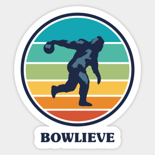 Bowlieve in Color Sticker